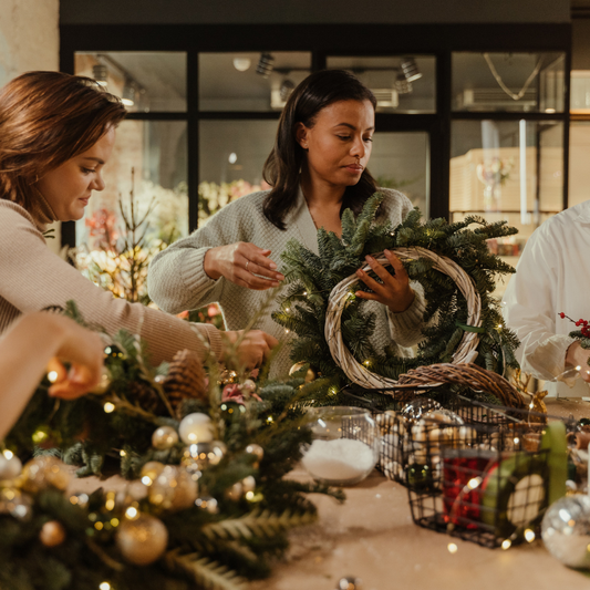 Weihnachts-Adventskranz-Workshop