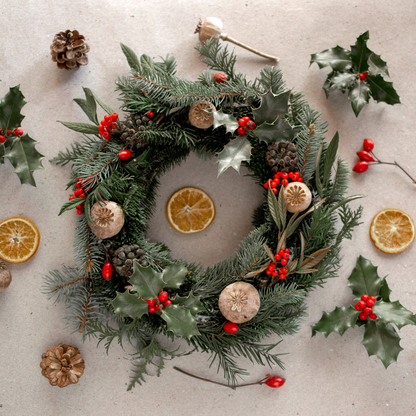 Weihnachts-Adventskranz-Workshop