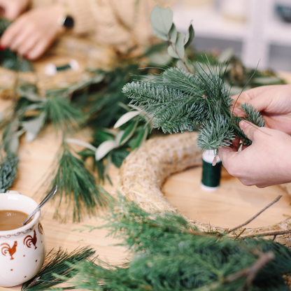 Weihnachts-Adventskranz-Workshop