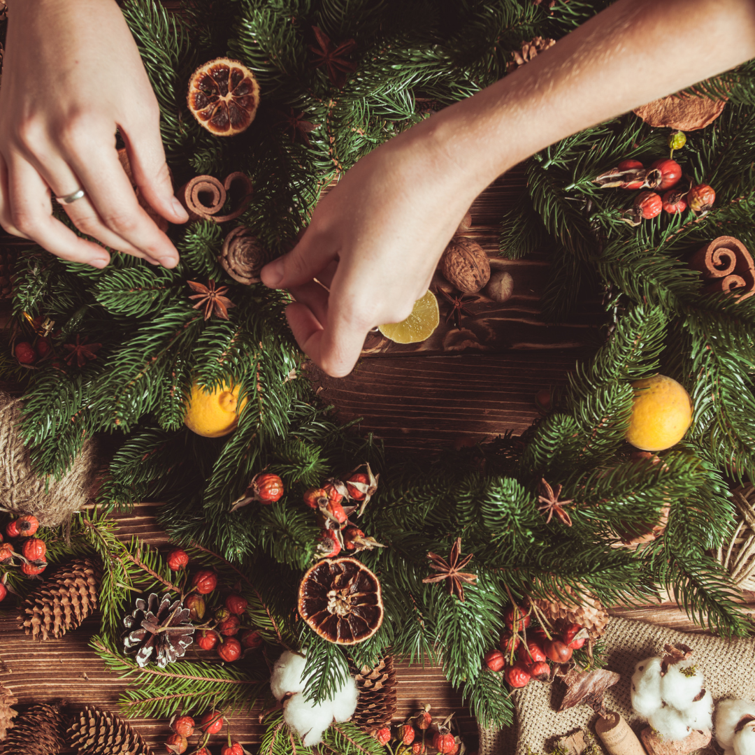 Weihnachts-Adventskranz-Workshop