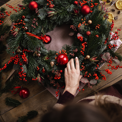 Weihnachts-Adventskranz-Workshop