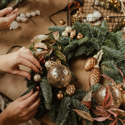 Weihnachts-Adventskranz-Workshop