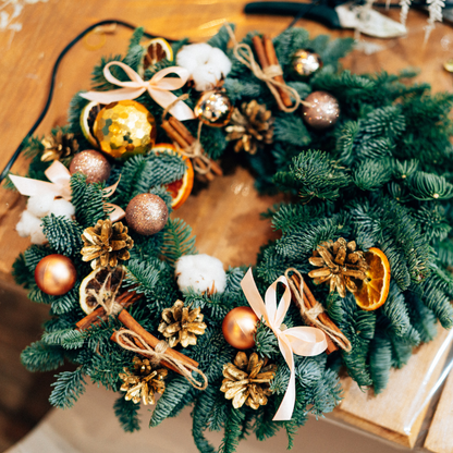 Weihnachts-Adventskranz-Workshop