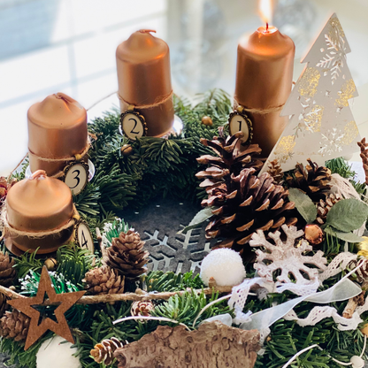 Weihnachts-Adventskranz-Workshop
